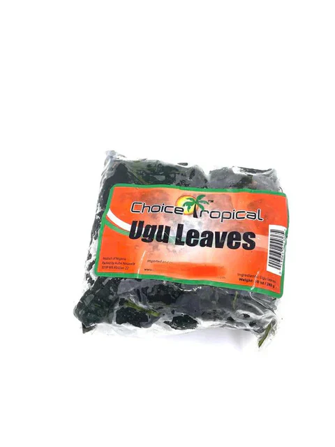 Choice Tropical Frozen Nigerian Ugwu Leaves | Fresh Ugu