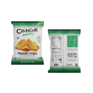 Crunchie Snacks Green Plantain Chips 2.5oz