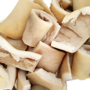 Fresh White Cow skin (White beef hyde) | 16oz