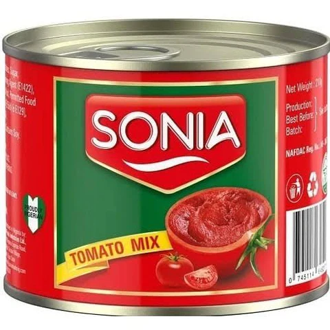 Sonia Tomato Paste Can 210g