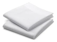 Nigerian Cotton Handkerchiefs White | Each